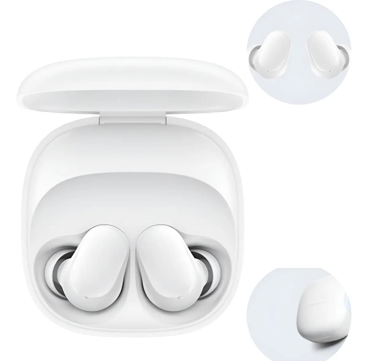 Auriculares Inalámbricos Bluetooth Redmi Buds 6 Play Xiaomi De Color Blanco