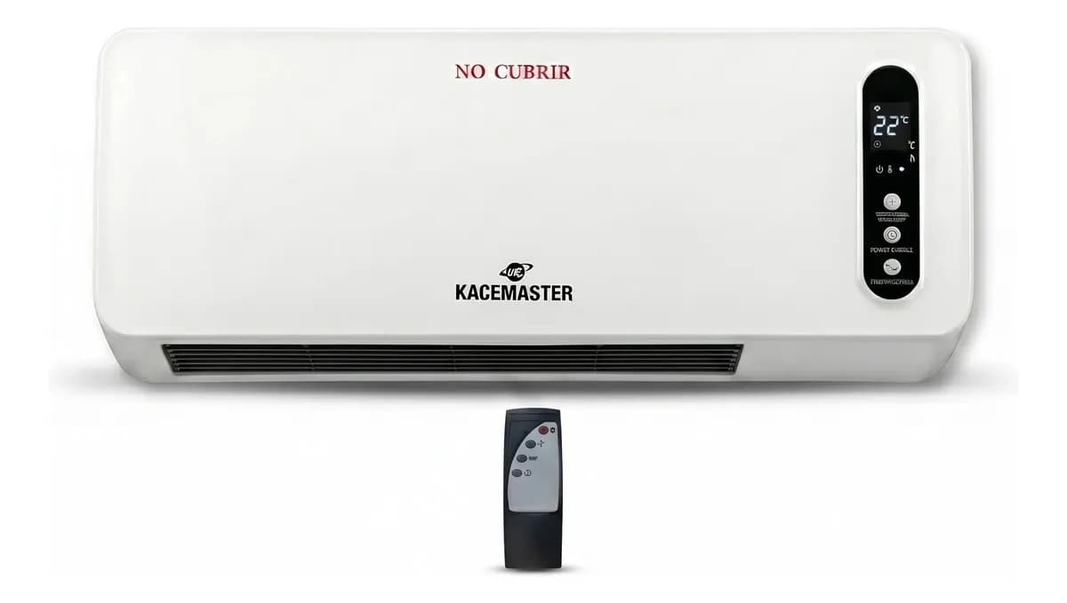 Kacemaster Ph 2000b Caloventor Split De Pared 2000w Color Blanco
