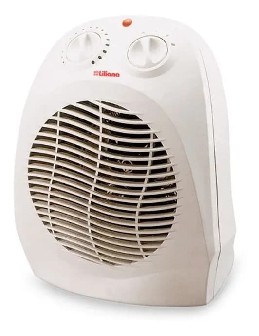Caloventor Liliana Hot Wind 2000w Con Termostato Color Blanco
